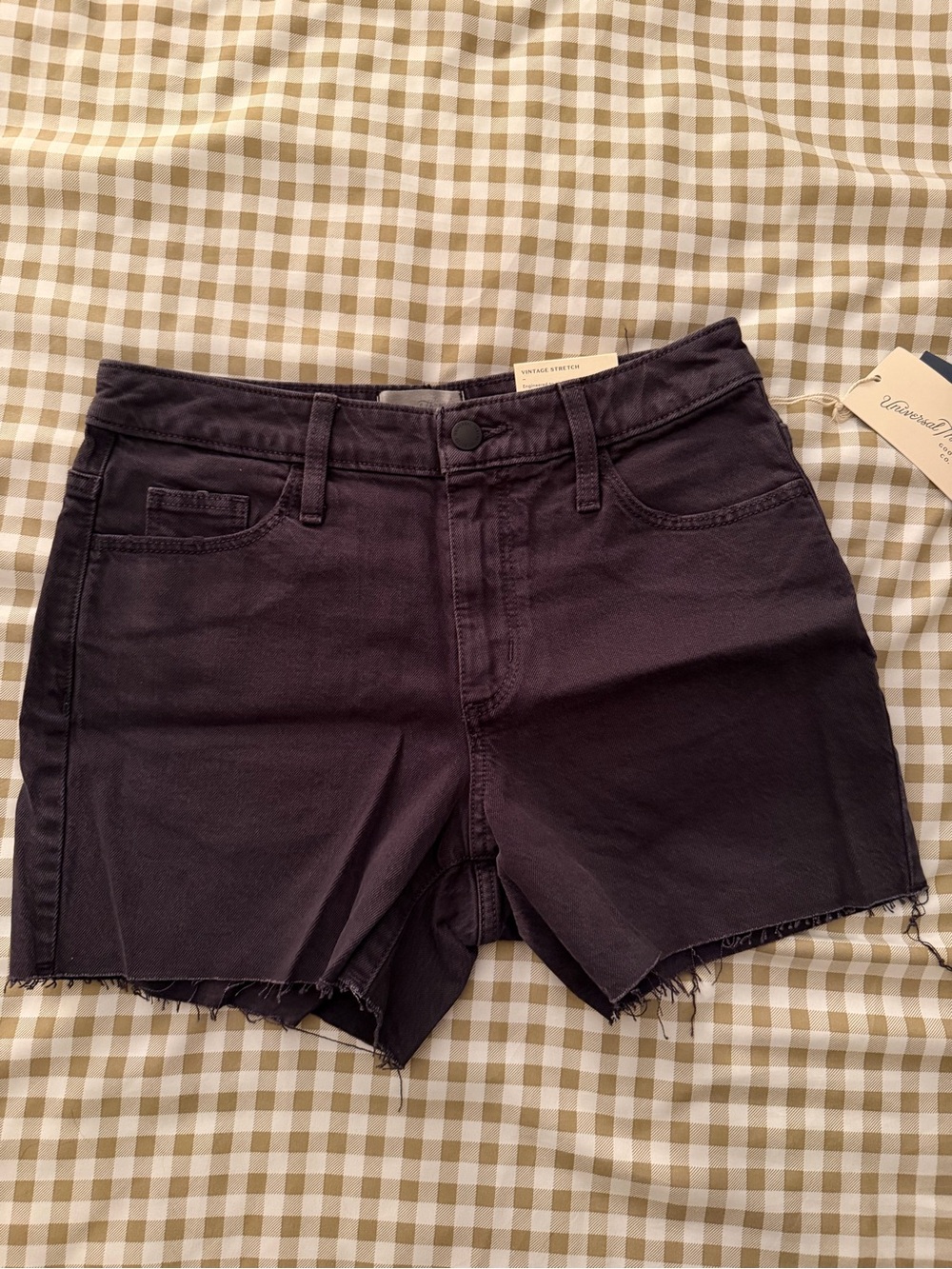 Target Black Frayed Hem Women's Jean Shorts